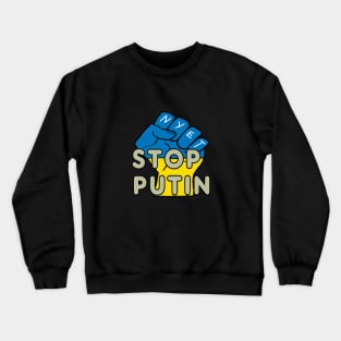 Anti Putin Crewneck Sweatshirt